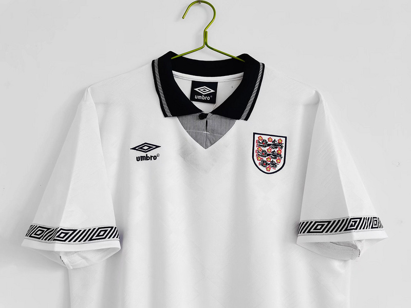 1990  Retro England /UK  Home   jersey