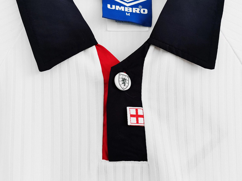 1998  Retro England /UK  Home  long sleeves  jersey