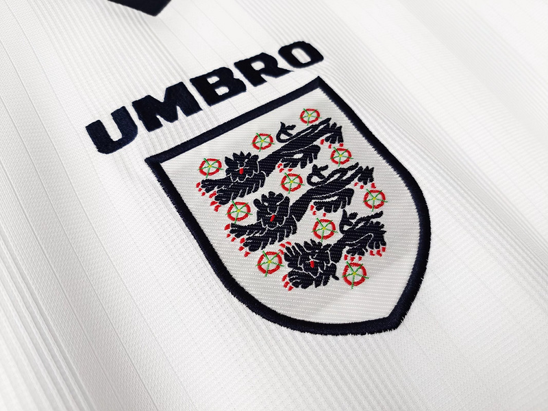 1996  Retro England /UK  Home  long sleeves  jersey