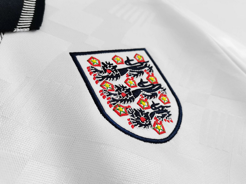 1990  Retro England /UK  Home   jersey