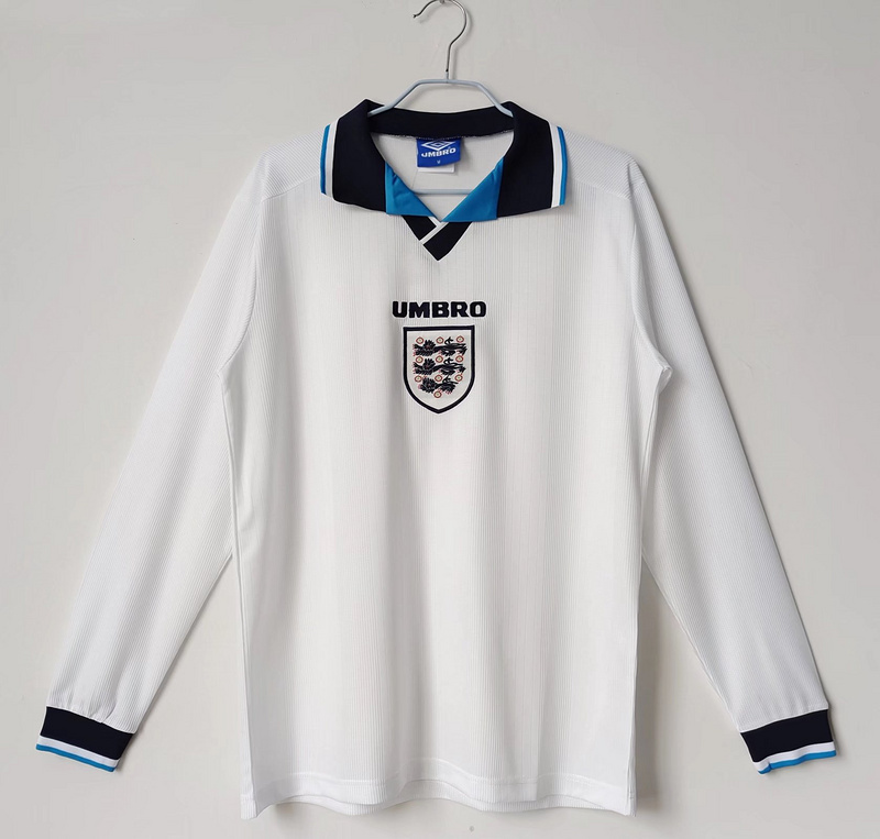 1996  Retro England /UK  Home  long sleeves  jersey