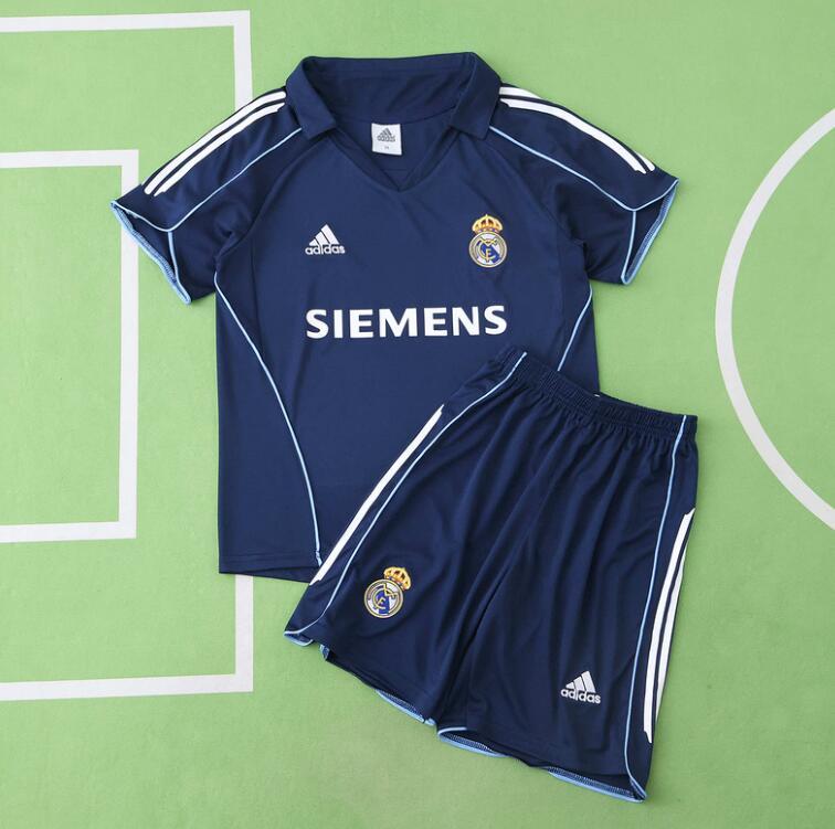 2005-2006   Retro  Real Madrid Away  Kids kits jerseys