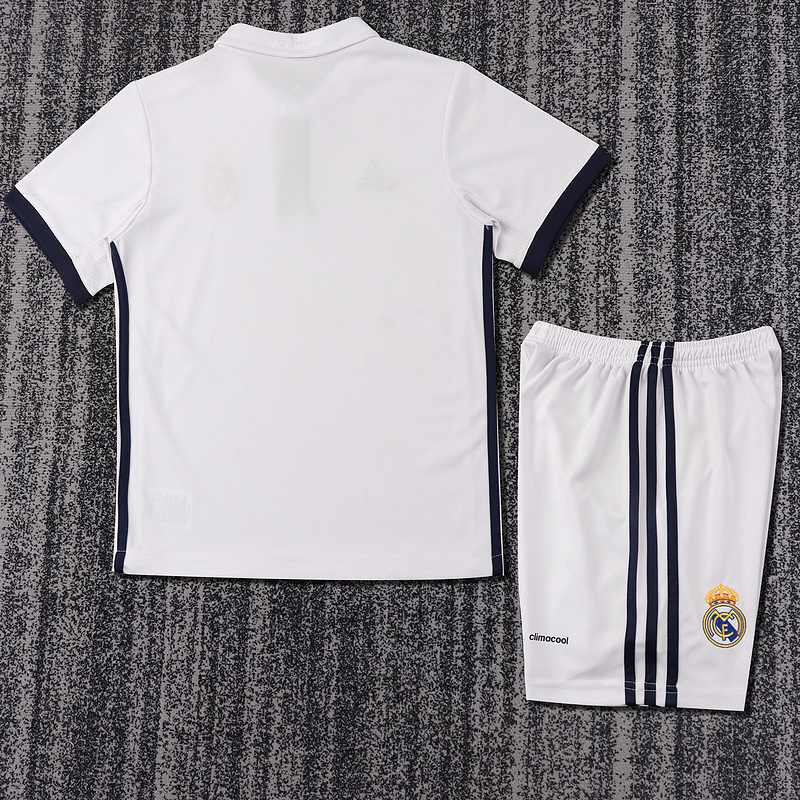 2016-2017  Retro  Real Madrid  Home  Kids kits jerseys