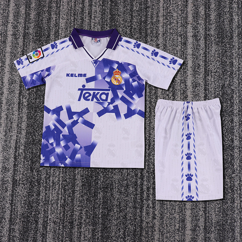 1996-1997  Retro  Real Madrid  3RD  Kids kits jerseys