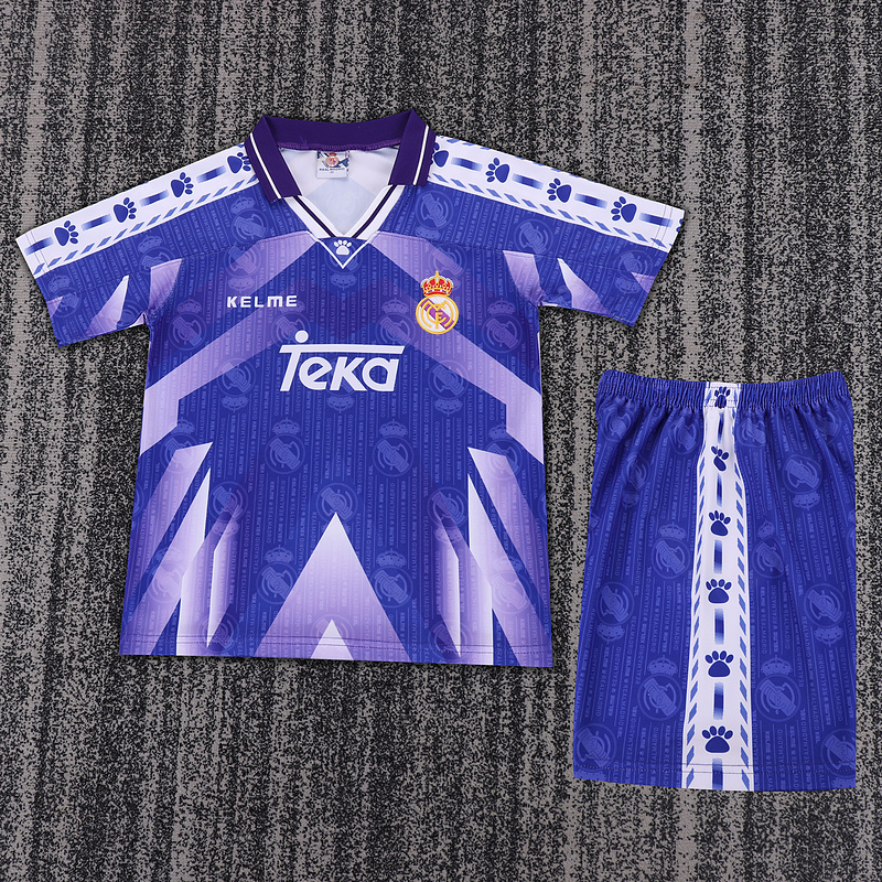 1996-1997  Retro  Real Madrid  Away  Kids kits jerseys
