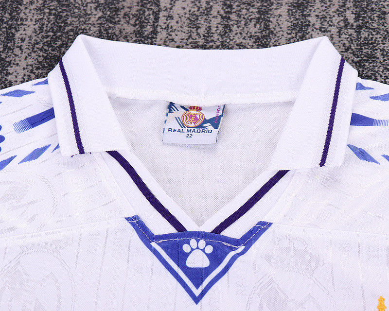 1996-1997  Retro  Real Madrid  Home  Kids kits jerseys