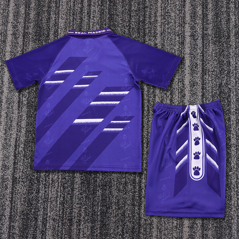 1994-1996  Retro  Real Madrid  Away  Kids kits jerseys