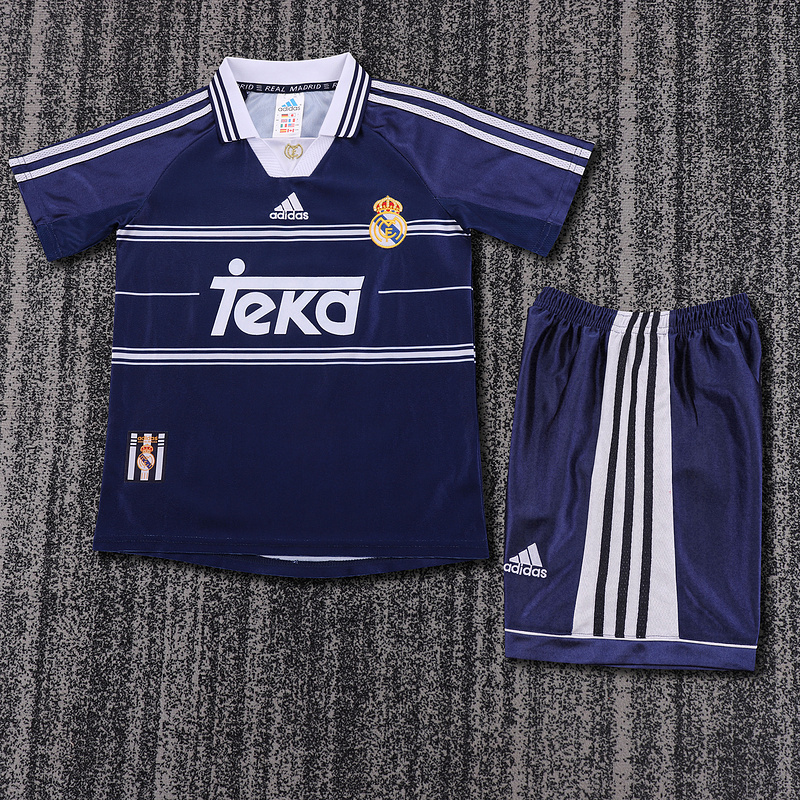 1998-1999 Retro  Real Madrid  Away  Kids kits jerseys