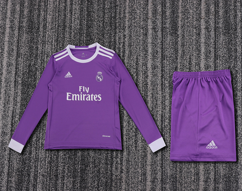 2016-2017   Retro  Real Madrid  Away  Kids kits jerseys