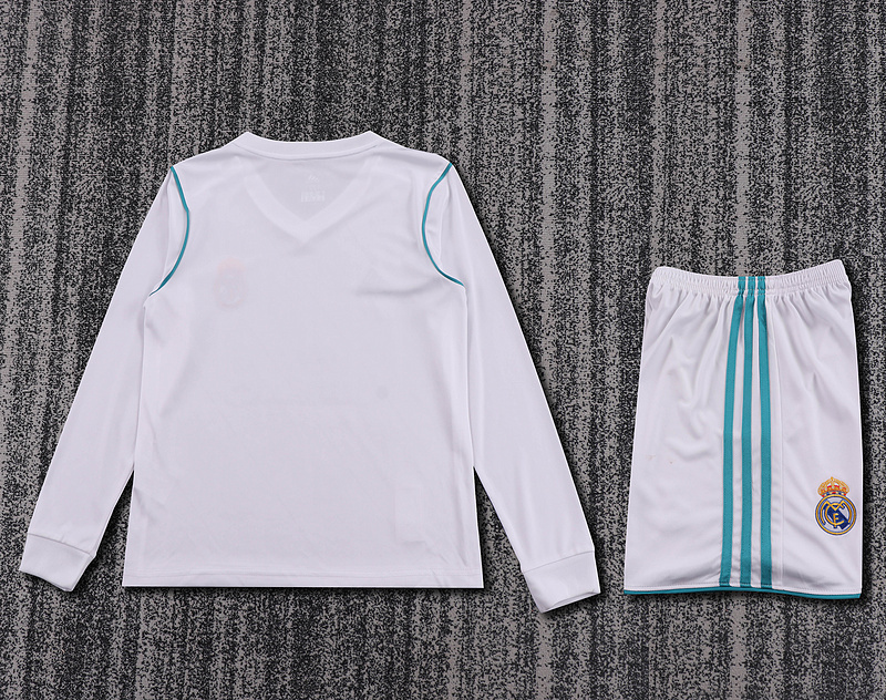 2017-2018   Retro  Real Madrid  Home  Kids kits jerseys