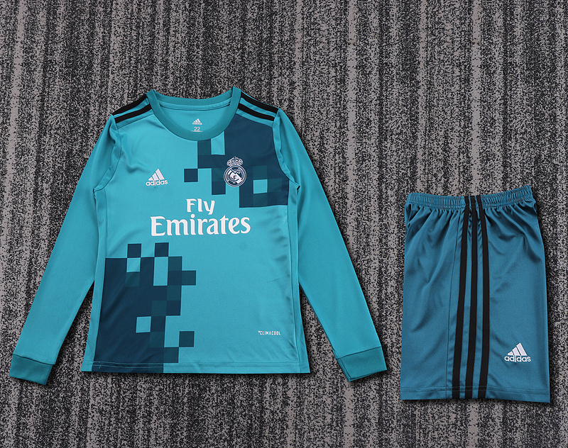 2017-2018   Retro  Real Madrid  3RD  Kids kits jerseys