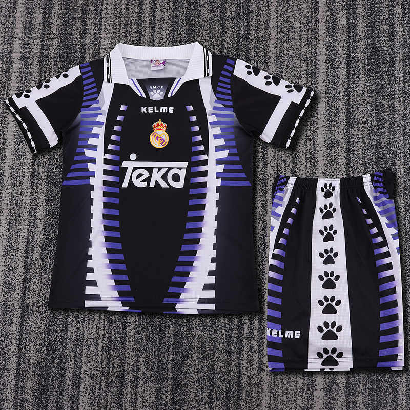 1997-1998  Retro  Real Madrid  3RD  Kids kits jerseys