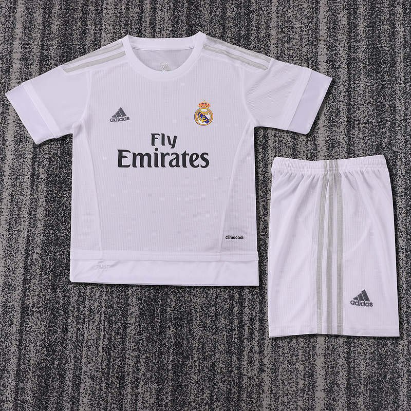 2015-2016  Retro  Real Madrid  Home  Kids kits jerseys