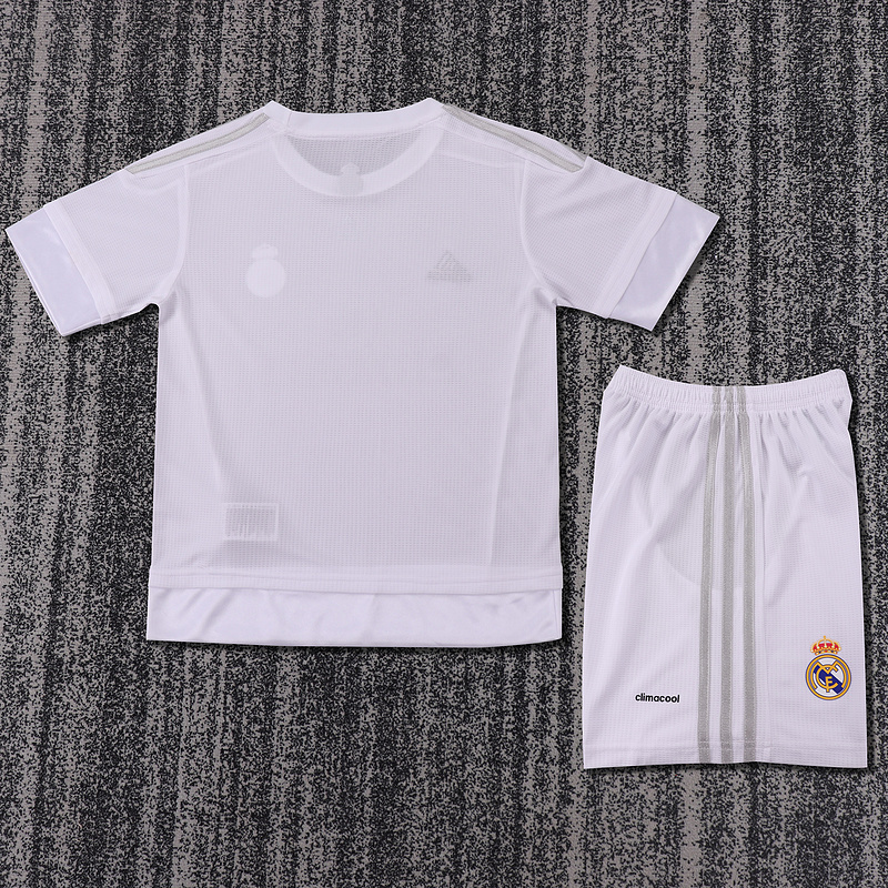 2015-2016  Retro  Real Madrid  Home  Kids kits jerseys