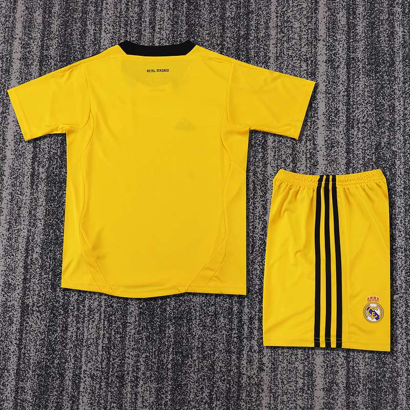 2011-2012  Retro  Real Madrid  Goalkeeper/GK  Yellow  Kids kits jerseys
