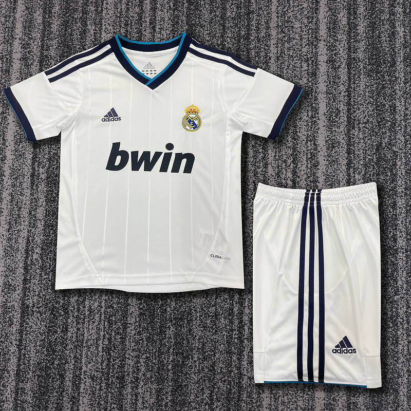 2012-2013   Retro  Real Madrid  Home  Kids kits jerseys