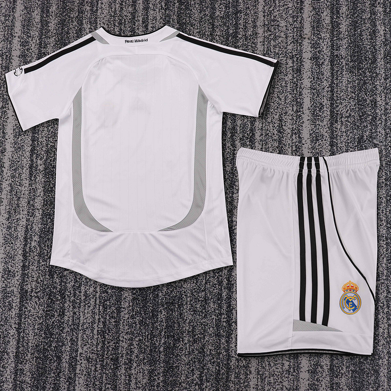 2006-2007  Retro  Real Madrid  Home  Kids kits jerseys
