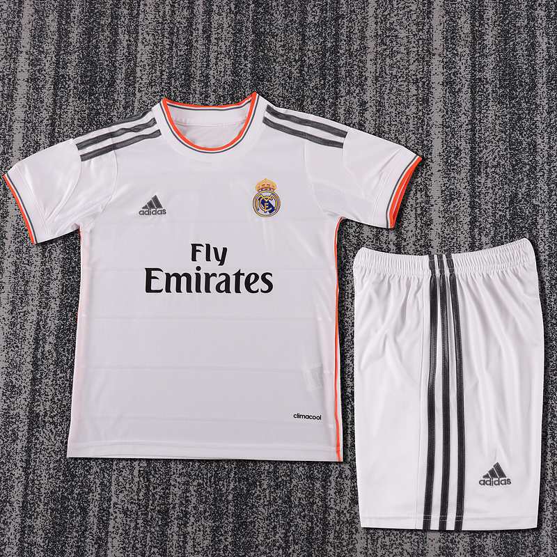 2013-2014   Retro  Real Madrid  Home  Kids kits jerseys