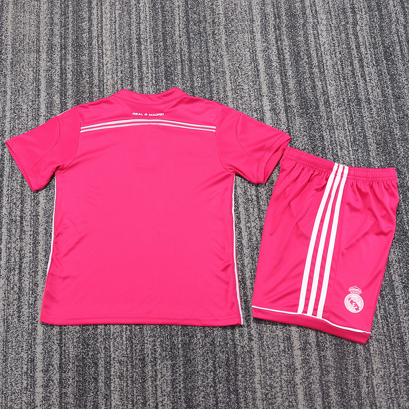 2014-2015  Retro  Real Madrid  Away Pink  Kids kits jerseys