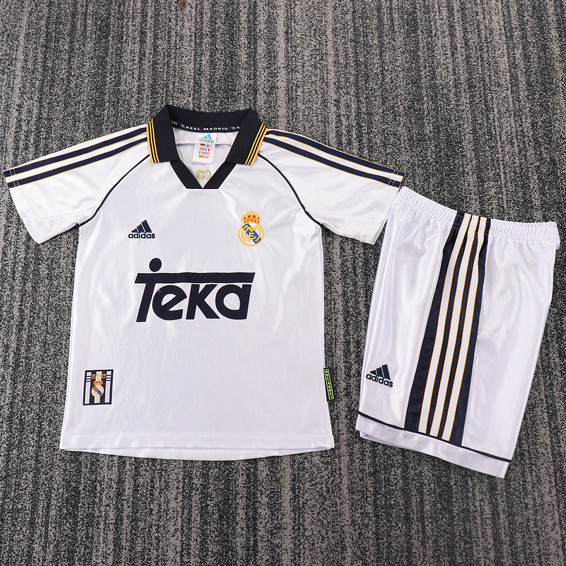 1998-2000  Retro  Real Madrid  Home  Kids kits jerseys