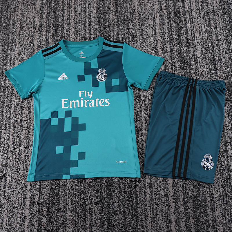2017-2018  Retro  Real Madrid  3RD  Kids kits jerseys