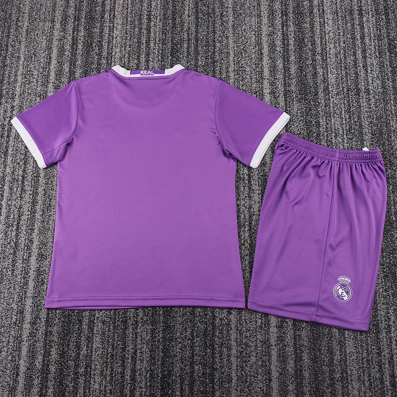 2016-2017  Retro  Real Madrid  Away  Kids kits jerseys