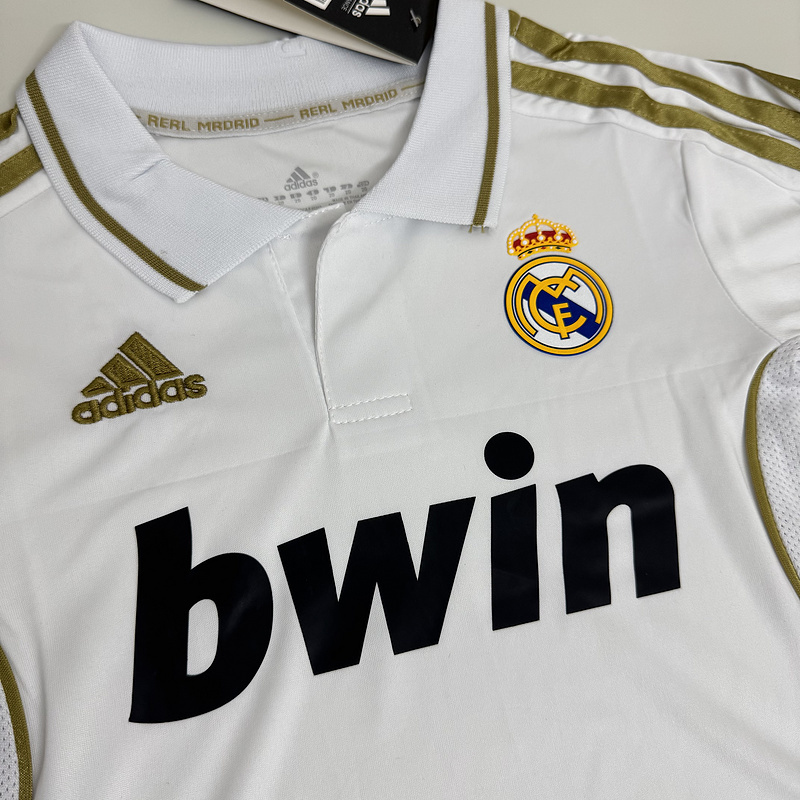 2011-2012  Retro  Real Madrid  Home  Kids kits jerseys
