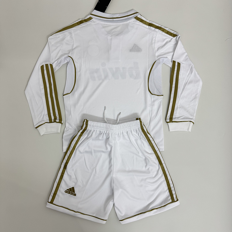 2011-2012  Retro  Real Madrid  Home  Kids kits jerseys
