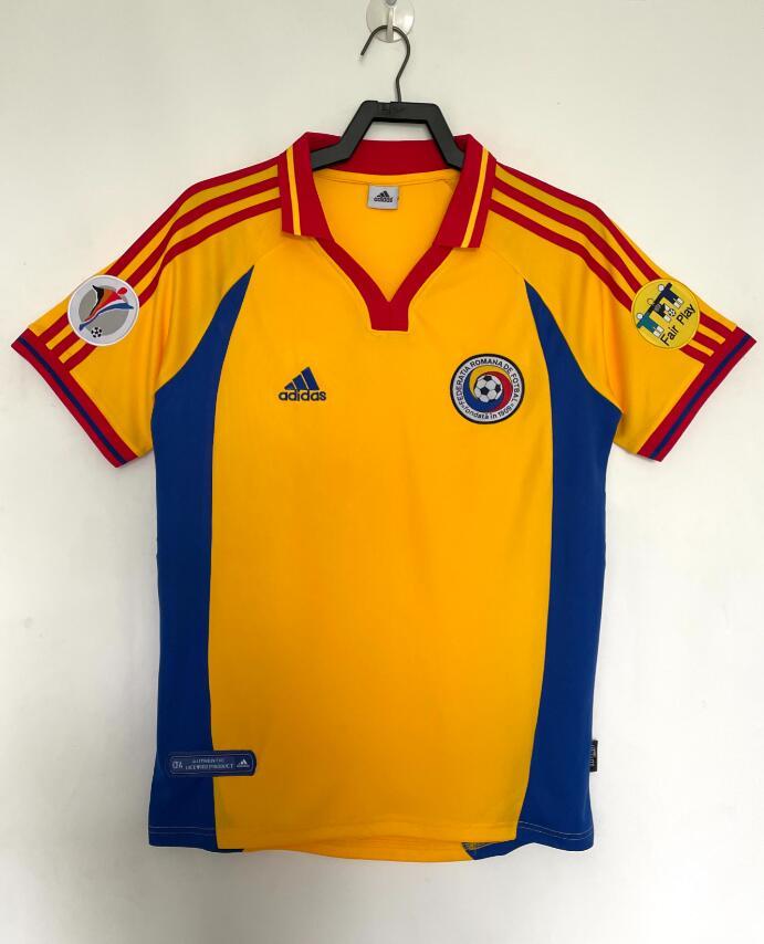 2000  Retro  Nation  Romania   Home  jersey