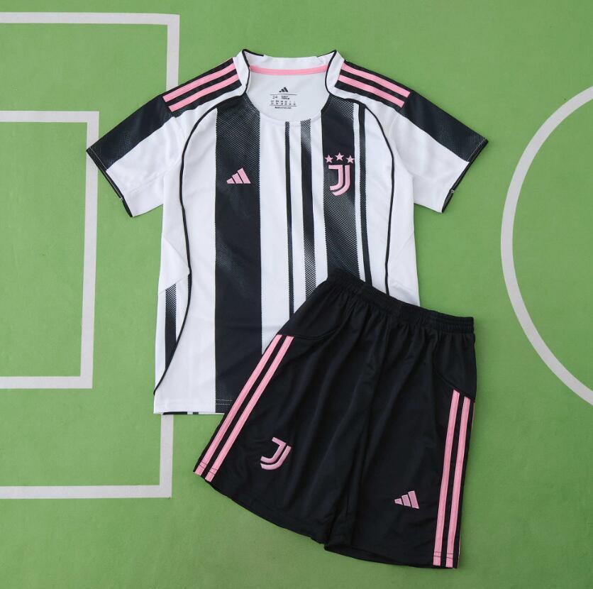 2025/26 Juventus Home Kids kits