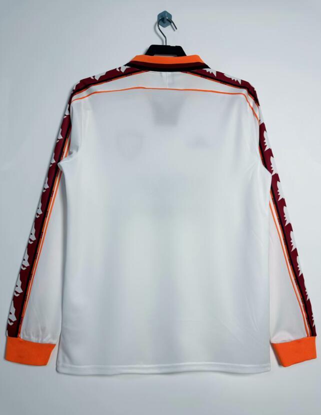1998-1999 Retro  AS Roma  Away  long sleeves   jersey