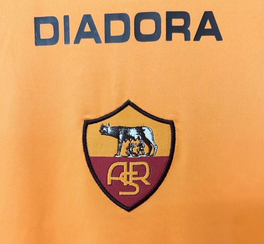 2005-2006  Retro  AS Roma  Home  jersey