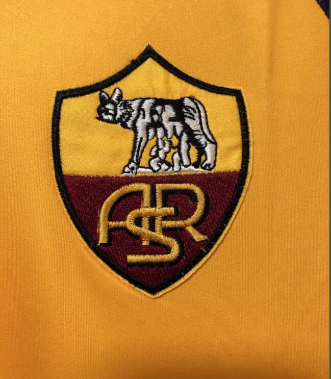 2000-2001  Retro  AS Roma  Home  jersey