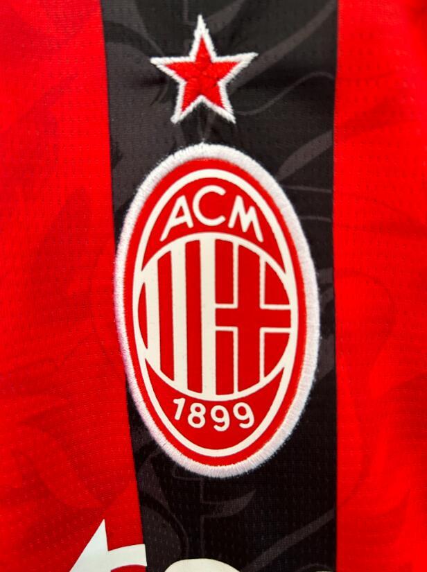 2025/26 AC MILAN Home Jersey Fan Version