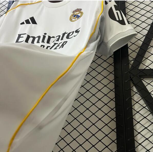 2025/26 Real Madrid Home Jersey Fan Version