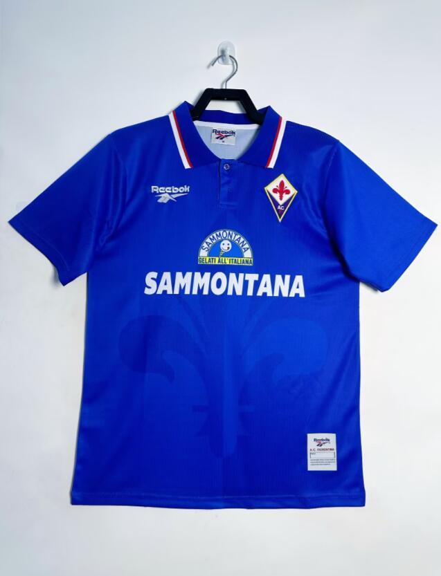1995-1996   Retro  ACF Fiorentina  Home  jersey