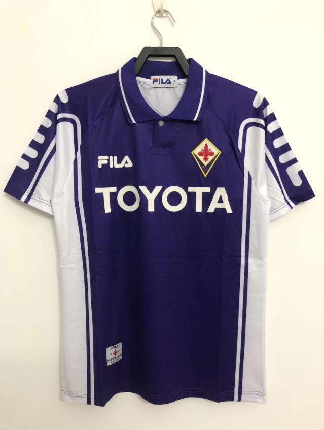 1999-2000   Retro  ACF Fiorentina  Home  jersey