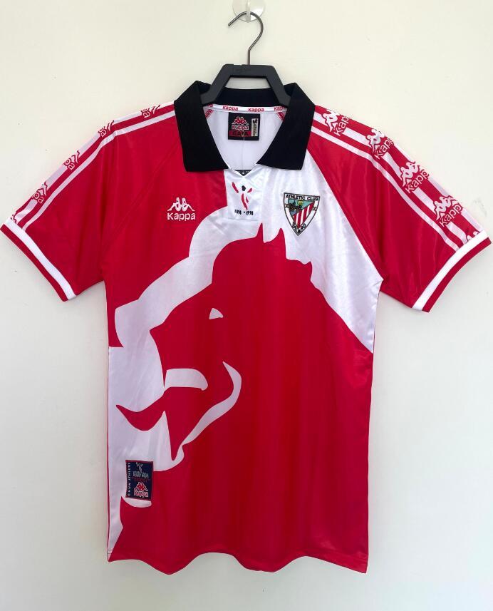 1997-1999  Retro  Athletic Club de Bilbao Home   jersey