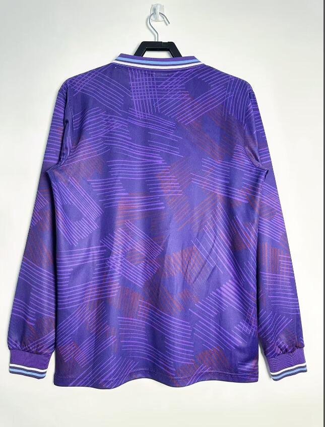 1992-1993   Retro  ACF Fiorentina  Home long sleeves   jersey