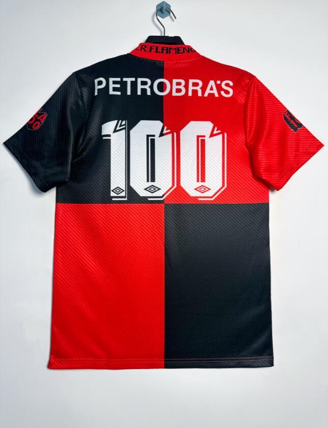 1995  Retro  Fluminense  FC    Centenary Commemorative Edition     jersey with number  100