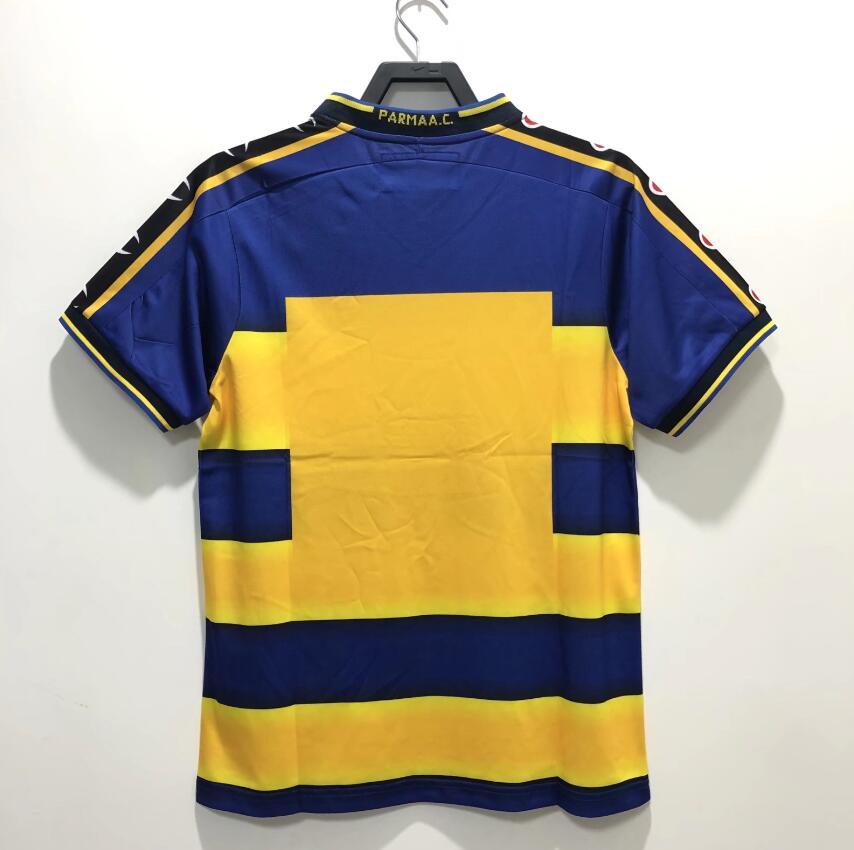 2001-2002  Retro Parma Calcio 1913  AC    Home    jersey