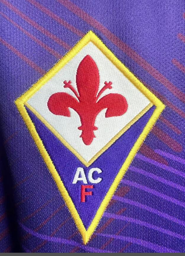 1992-1993   Retro  ACF Fiorentina  Home long sleeves   jersey