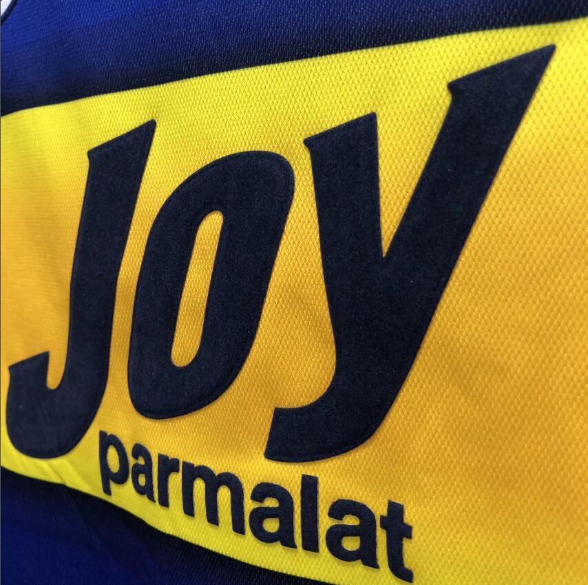 2001-2002  Retro Parma Calcio 1913  AC    Home    jersey
