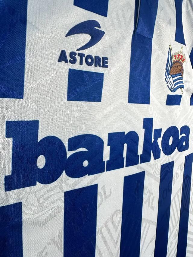 1994-1995  Retro  Real Sociedad   Home   jersey