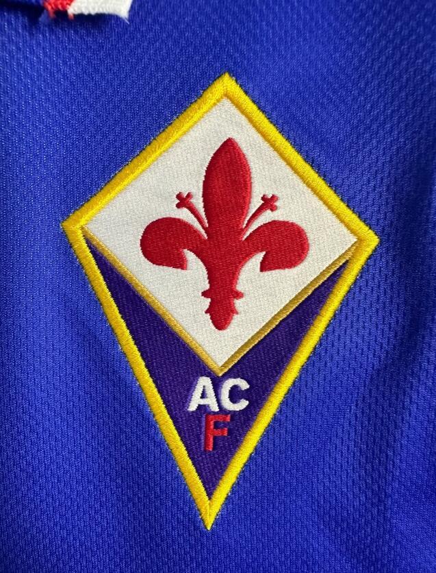 1995-1996   Retro  ACF Fiorentina  Home  jersey