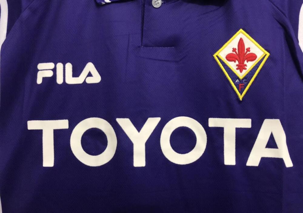 1999-2000   Retro  ACF Fiorentina  Home  jersey