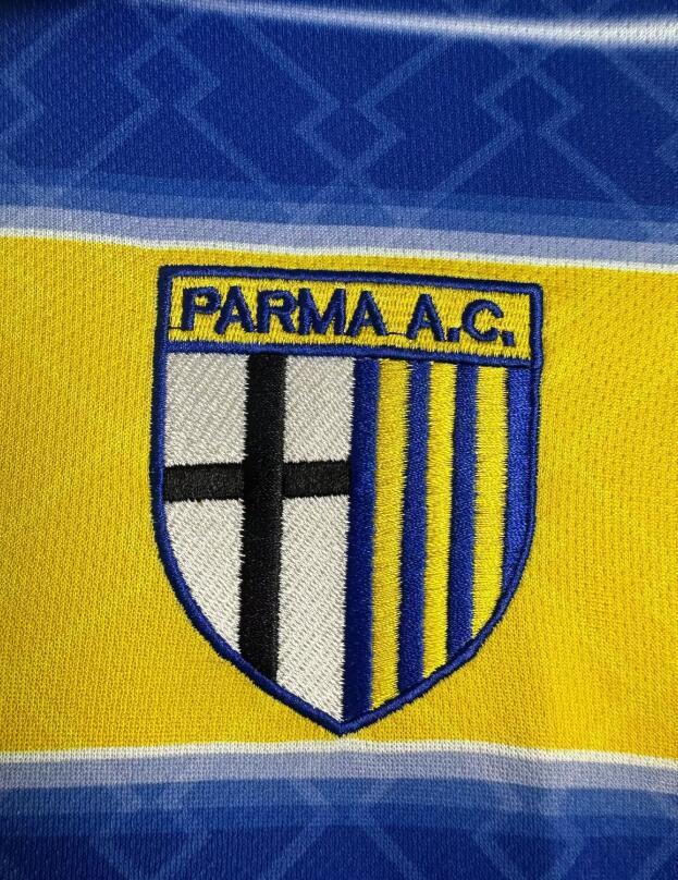 1998-1999  Retro Parma Calcio 1913  AC Home Long sleeves   jersey