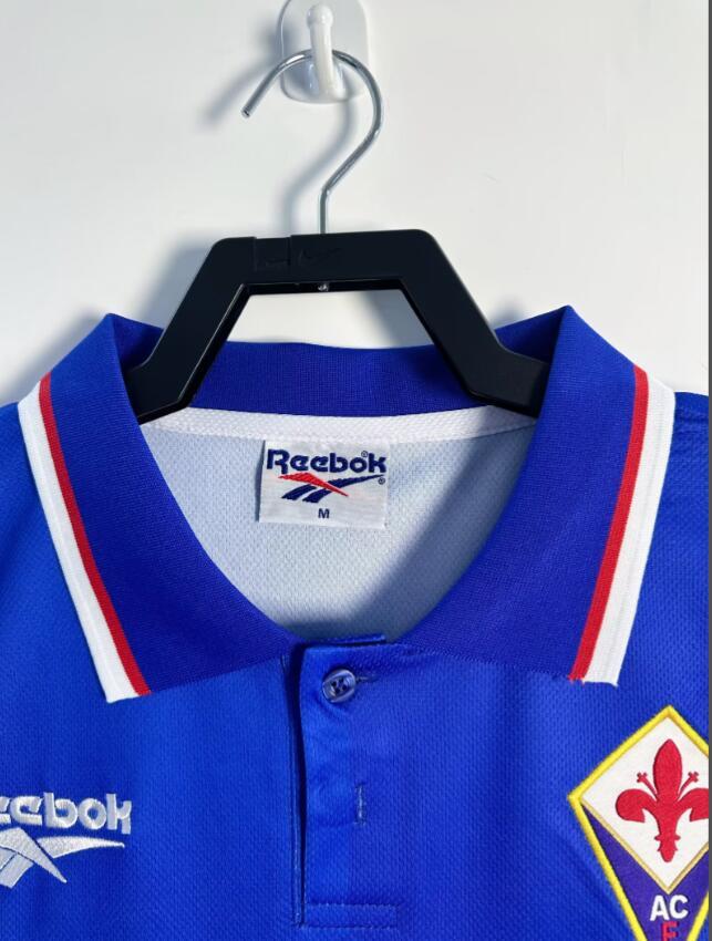 1995-1996   Retro  ACF Fiorentina  Home  jersey