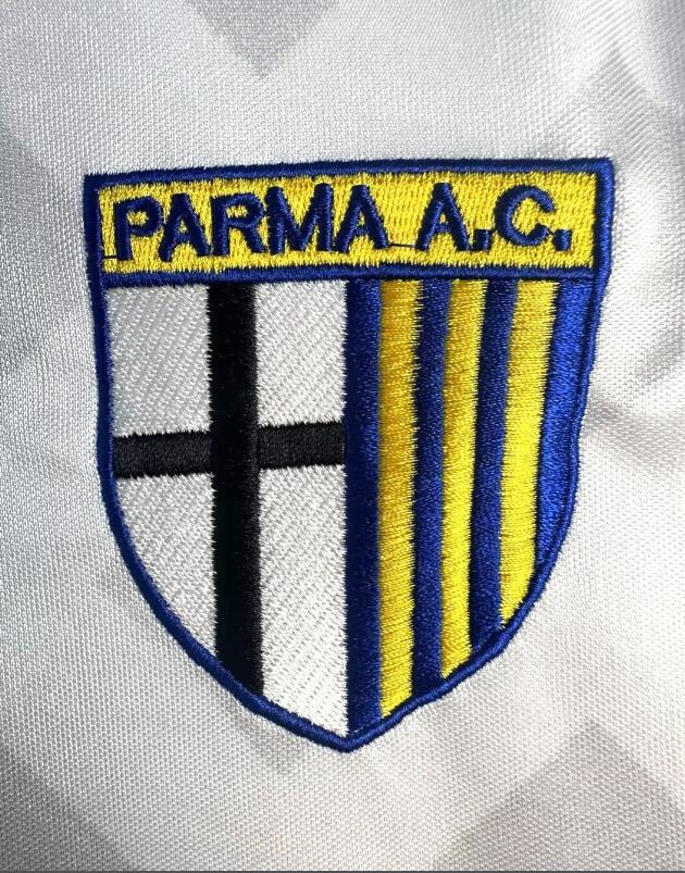 1995-1997  Retro Parma Calcio 1913  AC    Away  White  jersey