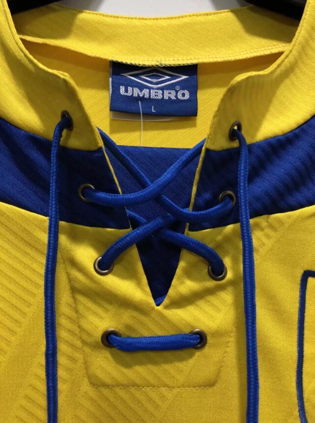 1993-1995   Retro Parma Calcio 1913  AC   HOME  yellow  jersey